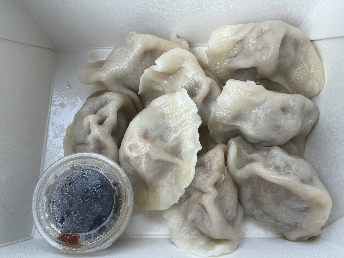 Grandmas pork dumplings at United Dumplings